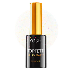 Yoshi - TOPFETTI MILKY MATTE UV Hybrid 10 mlYoshi - TOPFETTI MILKY MATTE UV Hybrid 10 ml