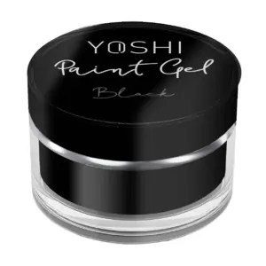 Yoshi - Paint Gel UV LED 5 ml - Black  (Gellack/ Nagellack)Yoshi - Paint Gel UV LED 5 ml - Black  (Gellack/ Nagellack)