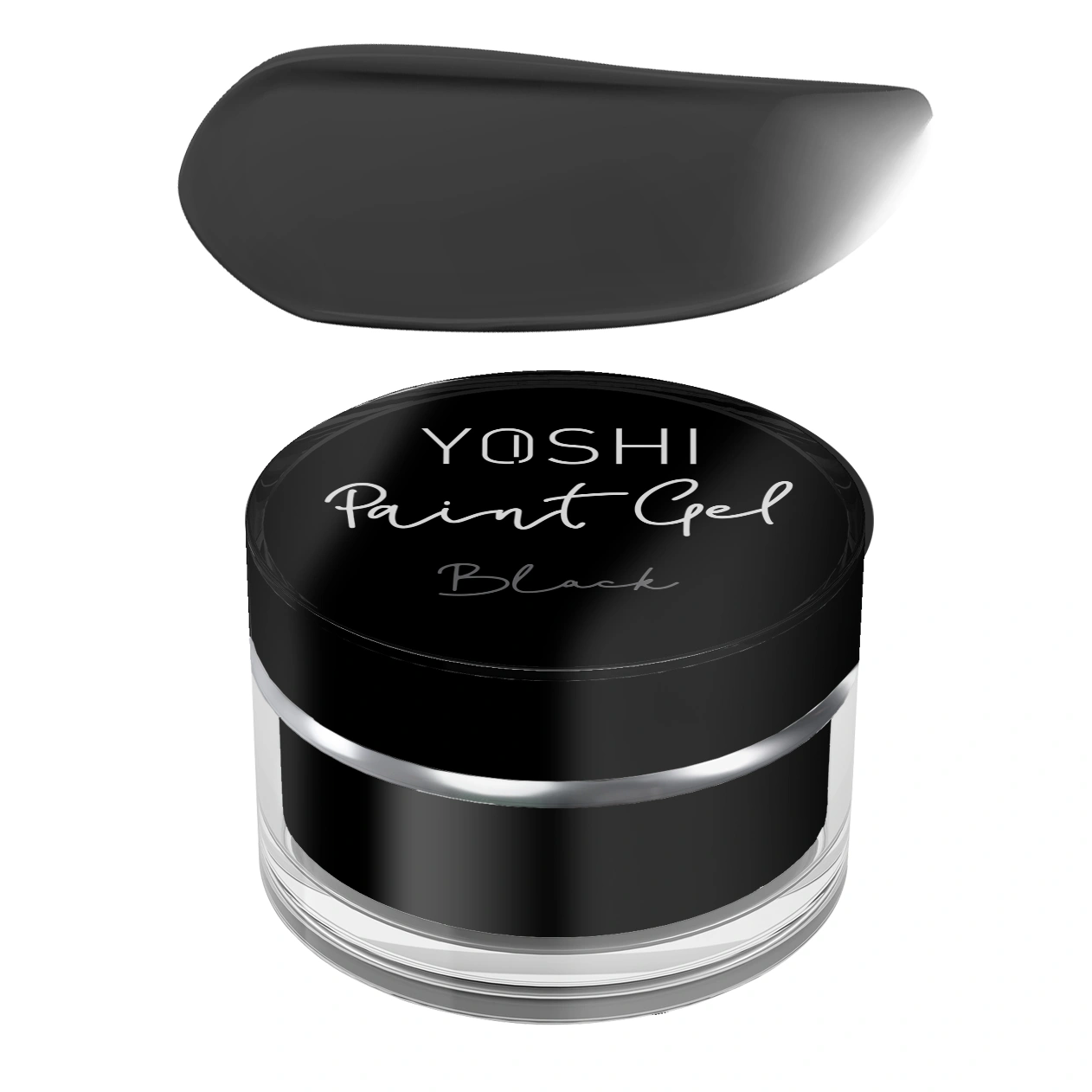 Yoshi - Paint Gel UV LED 5 ml - Black (Gellack/ Nagellack) – Bild 3