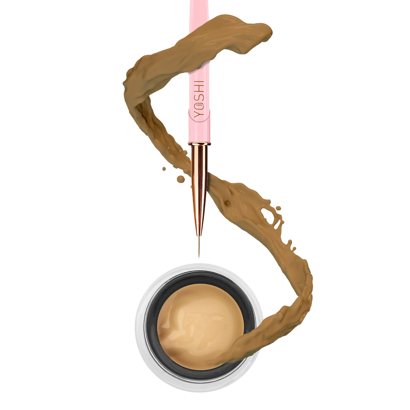 Yoshi - Paint Gel UV LED 5 ml - Beige (Gellack/ Nagellack) – Bild 7