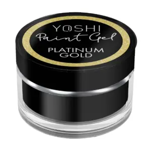 Yoshi - Paint Gel UV LED 5 ml - Platinum Gold  (Gellack/ Nagellack)Yoshi - Paint Gel UV LED 5 ml - Platinum Gold  (Gellack/ Nagellack)