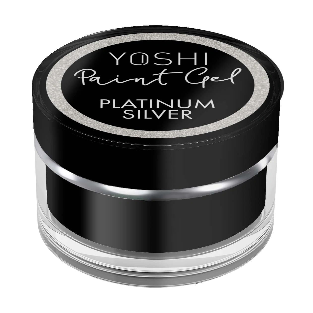 Yoshi - Paint Gel UV LED 5 ml - Platinum Silver (Gellack/ Nagellack)