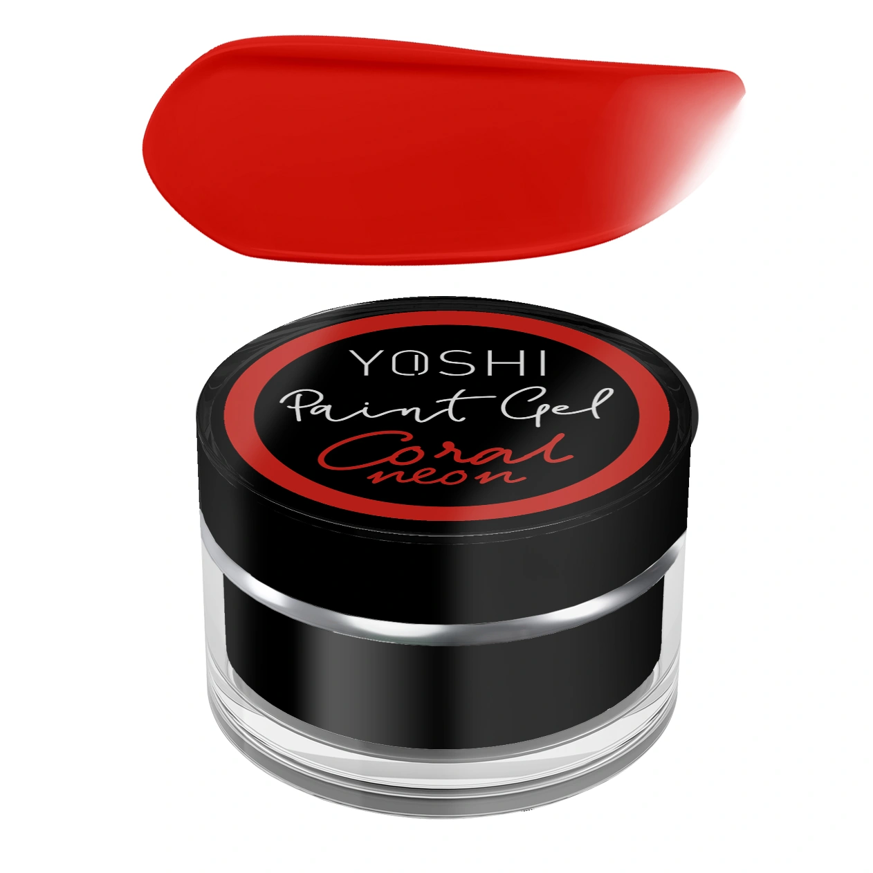 Yoshi - Paint Gel UV LED 5 ml - Coral Neon (Gellack/ Nagellack) – Bild 3