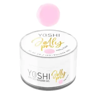 Yoshi - Jelly PRO Gel UV LED - Aufbau Gel - Milky PinkyYoshi - Jelly PRO Gel UV LED - Aufbau Gel - Milky Pinky