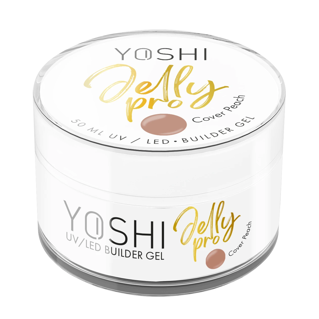 Yoshi - Jelly PRO Gel UV LED - Aufbau Gel - Cover Peach – Bild 2