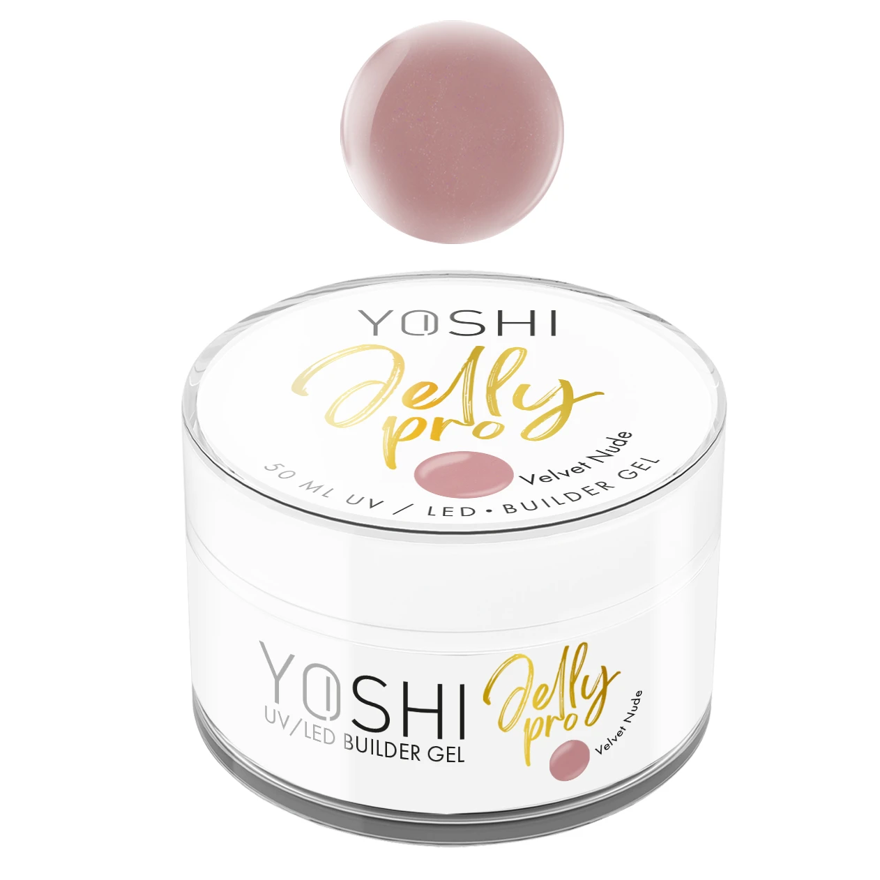 Yoshi - Jelly PRO Gel UV LED - Aufbau Gel - Velvet Nude