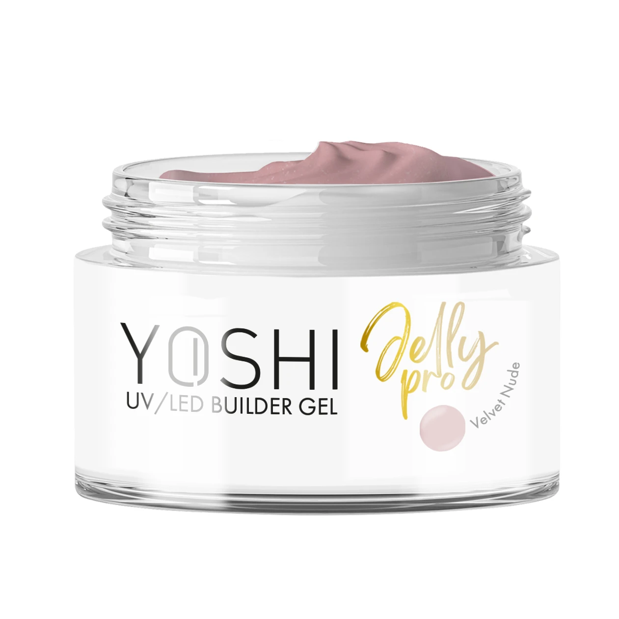 Yoshi - Jelly PRO Gel UV LED - Aufbau Gel - Velvet Nude – Bild 5