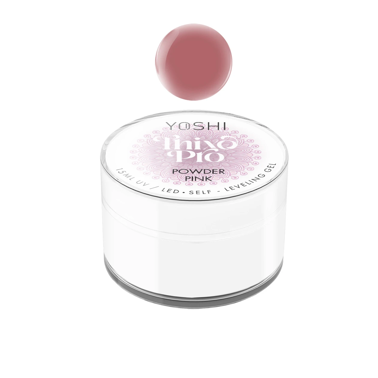 Yoshi - THIXO PRO Gel UV LED - Aufbaugel - Powder Pink