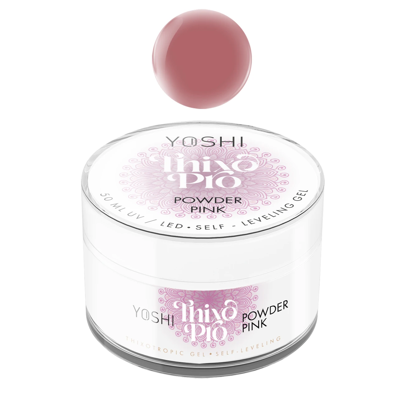 Yoshi - THIXO PRO Gel UV LED - Aufbaugel - Powder Pink – Bild 4