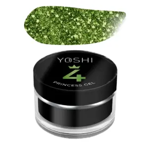 Yoshi - Princess Gel UV/LED (Nail-Art-Gel) - No 4 Green 5gYoshi - Princess Gel UV/LED (Nail-Art-Gel) - No 4 Green 5g